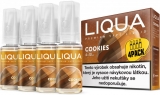 Liquid LIQUA Elements 4Pack Cookies 4x10ml-3mg (Sušenka)