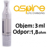 Clearomizer ET-S Victory BVC aSpire (by Vision) 3ml 1,8ohm Silver