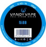 Odporový drát Vandy Vape Ni80 28GA 9m