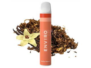 Jednorázová elektronická cigareta Enviro - Vanilla Tobacco (Tabák s vanilkou) - 