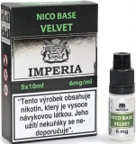Nikotinová báze CZ IMPERIA Velvet 5x10ml PG20-VG80 6mg