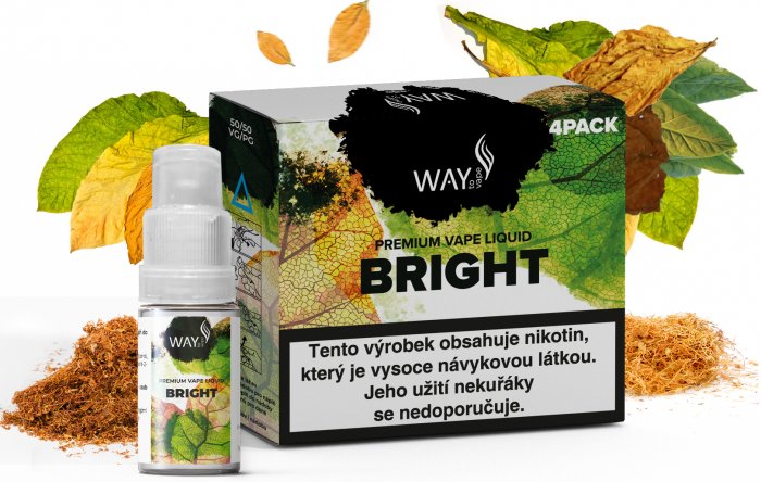 Liquid WAY to Vape 4Pack Bright 4x10ml-18mg