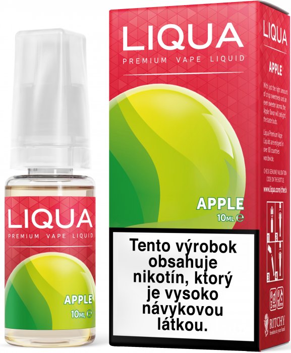 Liquid LIQUA Elements Apple 10ml 6mg (jablko)
