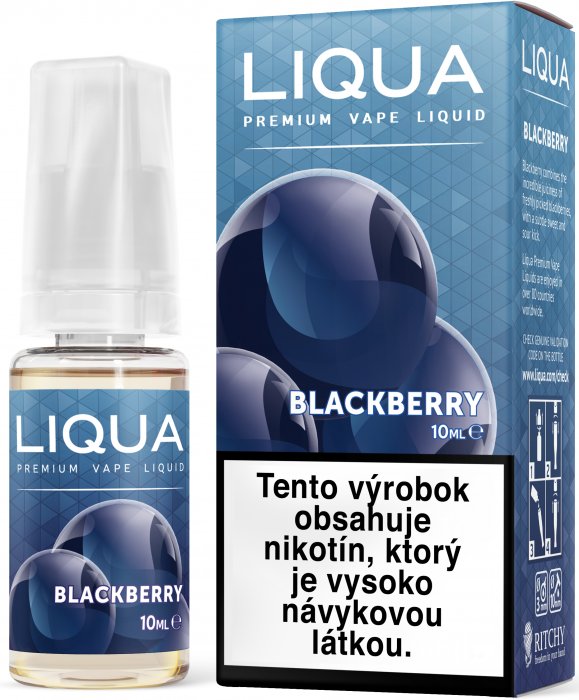 Liquid LIQUA Elements Blackberry 10ml 12mg (ostružina)