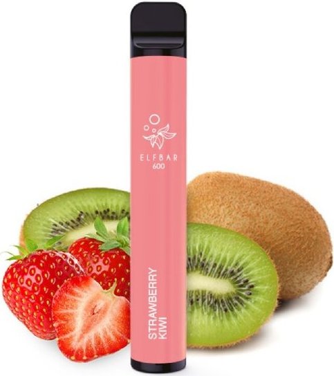 Elektronická cigareta Elf Bar 600 Strawberry Kiwi 20mg