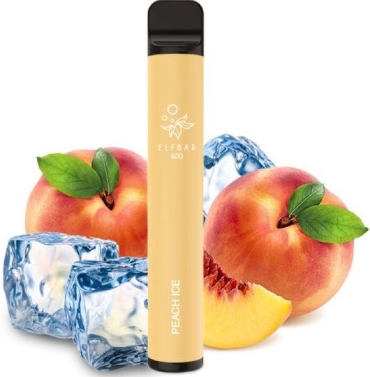 Elektronická cigareta Elf Bar 600 Peach Ice 20mg