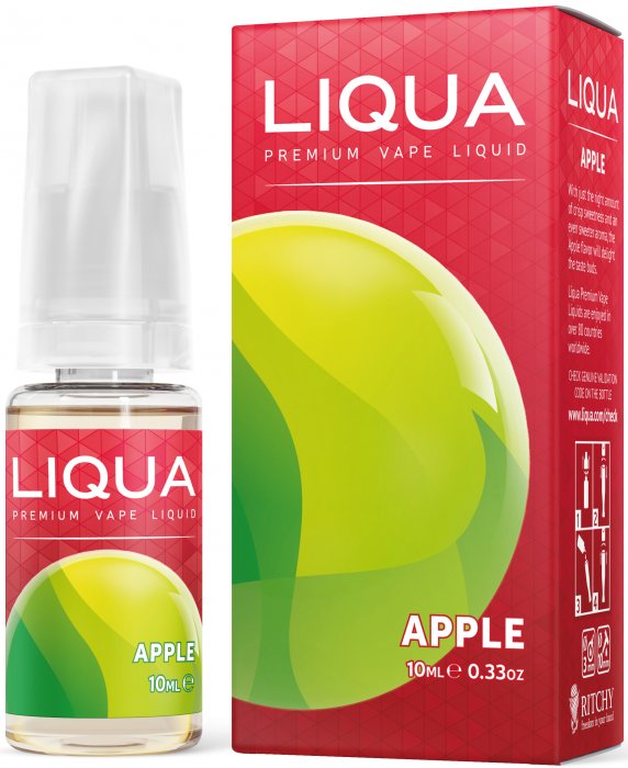 Liquid LIQUA Elements Apple 10ml 0mg (jablko)