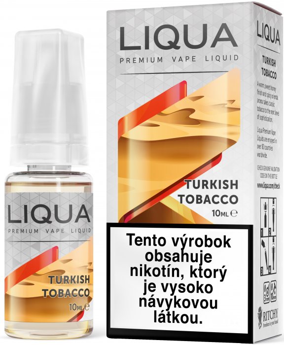 Liquid LIQUA Elements Turkish Tobacco 10ml-3mg (Turecký tabák)