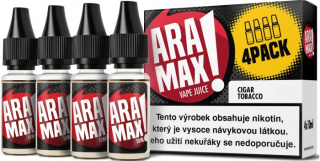 Liquid ARAMAX 4Pack Cigar Tobacco 4x10ml-18mg