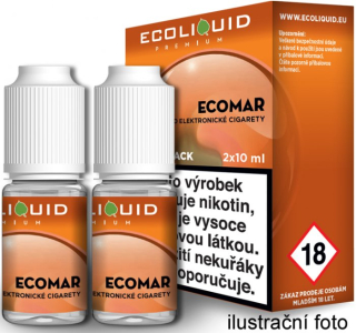 Liquid Ecoliquid Premium 2Pack ECOMAR 2x10ml - 6mg