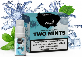 Liquid WAY to Vape 4Pack Two Mints 4x10ml-18mg