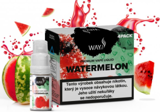 Liquid WAY to Vape 4Pack Watermelon 4x10ml-0mg