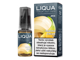 Liquid LIQUA MIX Banana Cream 10ml-12mg