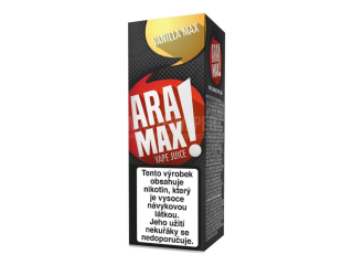 Liquid ARAMAX Max Vanilla 10ml 3mg