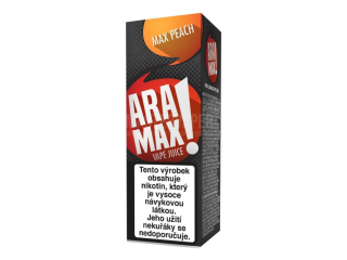 Liquid ARAMAX Max Peach 10ml 12mg