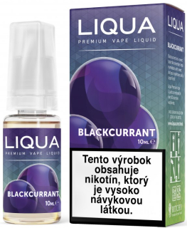 Liquid LIQUA Elements Blackcurrant 10ml 18mg (černý rybíz)