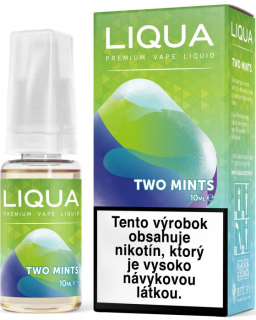 Liquid LIQUA Elements Two Mints 10ml-6mg (Chuť máty a mentolu)