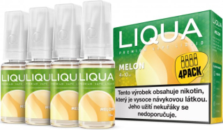 Liquid LIQUA Elements 4Pack Melon 4x10ml-6mg (Žlutý meloun)