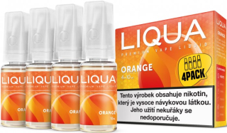 Liquid LIQUA Elements 4Pack Orange 4x10ml-18mg (Pomeranč)