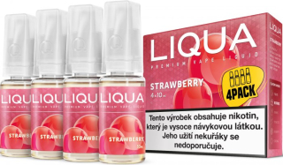 Liquid LIQUA Elements 4Pack Strawberry 4x10ml-12mg (Jahoda)