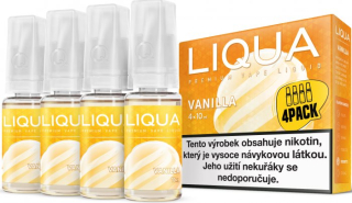 Liquid LIQUA Elements 4Pack Vanilla 4x10ml-3mg (Vanilka)