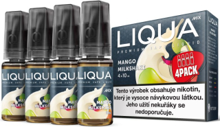 Liquid LIQUA New Mix 4Pack Mango Milkshake 4x10ml-3mg  