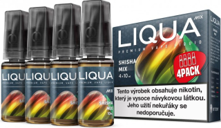 Liquid LIQUA New Mix 4Pack Shisha Mix 4x10ml-6mg  