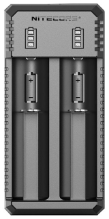 Nabíječka pro monočlánky Nitecore UI2 Portable Dual-Slot USB