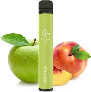 Elektronická cigareta Elf Bar 600 Apple Peach 20mg