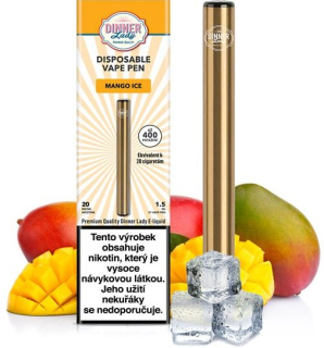 Elektronická cigareta Dinner Lady Vape Pen Mango Ice 20mg