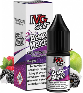 Liquid IVG SALT Apple Berry Medley 10ml - 20mg