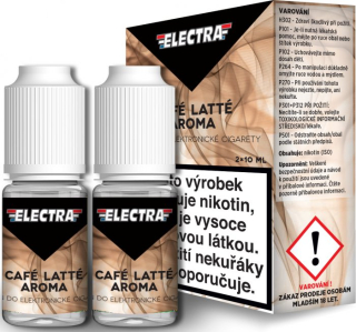 Liquid ELECTRA 2Pack Cafe Latte 2x10ml - 20mg