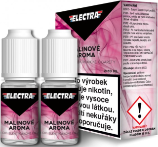 Liquid ELECTRA 2Pack Raspberry 2x10ml - 12mg (Malina)