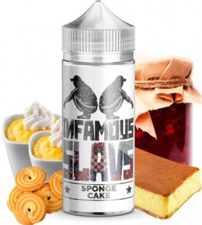 Příchuť Infamous Slavs Shake and Vape 20ml Sponge Cake