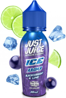 Příchuť Just Juice Shake and Vape 20ml ICE Blackcurrant & Lime