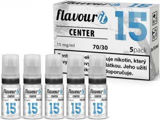 Nikotinová báze Flavourit CENTER 70/30 5x10ml 15mg
