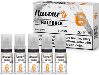 Nikotinová báze Flavourit 70/30 5x10ml 6mg