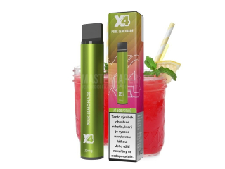 Jednorázová cigareta X4 Bar - 20mg - Pink Lemonade