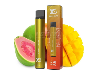 Jednorázová cigareta X4 Bar - 0mg - Mango Guava