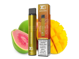 Jednorázová cigareta X4 Bar - 20mg - Mango Guava