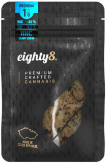 Květy Eighty8 HHC, 24% HHC Candy Crush 1g