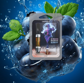 Cartridge CBD svět HHC, 90% HHC Blueberry 1ml