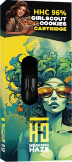 Cartridge Heavens Haze HHC, 96% HHC Girl Scout Cookie 1ml
