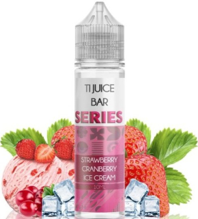 Příchuť Ti Juice Bar Series Shake and Vape 10ml Strawberry Cranberry Ice Cream