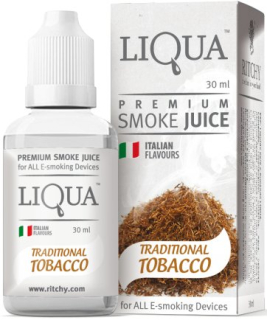 Liqua E-liquid Traditional Tobacco 30ml 12mg 