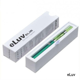 E cigareta eLuv slim 310mAh Zelená