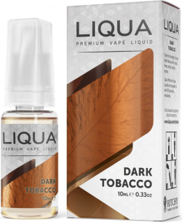 Liquid LIQUA Elements Dark Tobacco 10ml-0mg (Silný tabák)