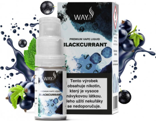 Liquid WAY to Vape Blackcurrant 10ml-18mg