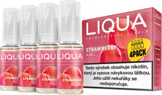 Liquid LIQUA Elements 4Pack Strawberry 4x10ml-0mg (Jahoda)