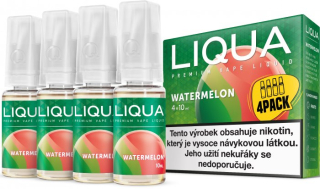 Liquid LIQUA Elements 4Pack Watermellon 4x10ml-0mg (Vodní meloun)